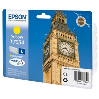 Epson T7034 cartucho de tinta amarillo (original) C13T70344010 026433