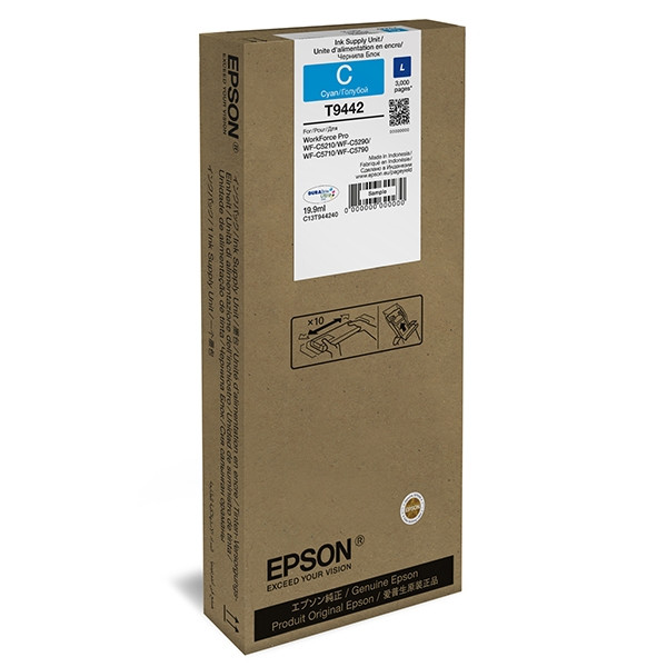 Epson T9442 cartucho de tinta cian (original) C13T944240 025954 - 1