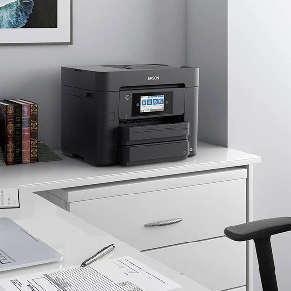 Epson Workforce Pro WF-4830DTWF con wifi (4 en 1) Impresora de inyección de tinta A4 multifunción C11CJ05402 831764 - 8