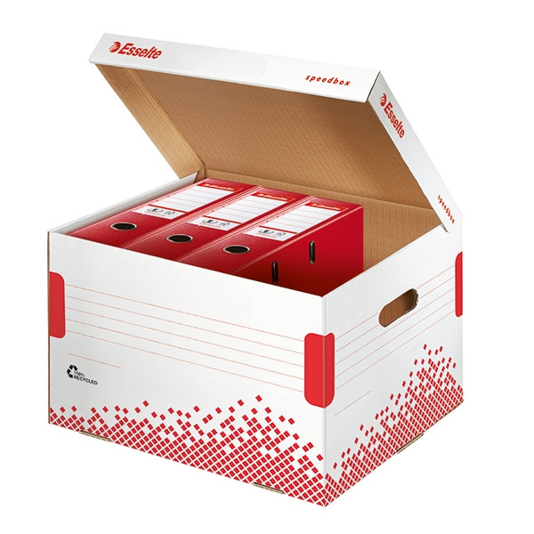 Esselte 623914 Caja de archivo speedbox | A4 | 392 x 301 x 334 mm | 15 unidades 623914 203216 - 1