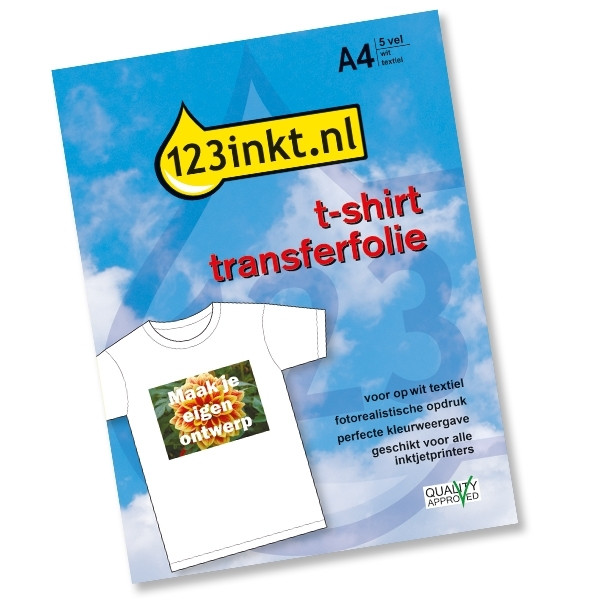 Fim transfer camiseta blanca (5 hojas) (marca 123tinta) 4004C002C C13S041154C 060800 - 1