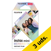 Papel fotografico Fujifilm instax mini Mermaid Tail - pack 30 hojas