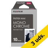 Papel fotografico Fujifilm instax mini Monocromo - pack 30 hojas