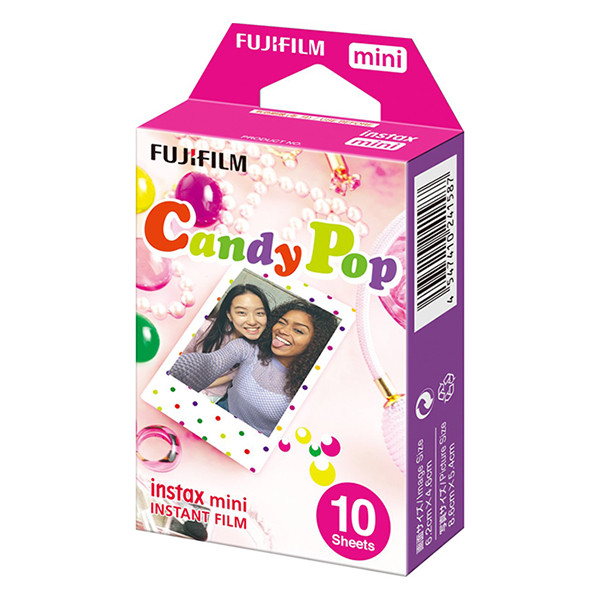 FujiFilm Papel fotografico Fujifilm instax mini film Candy Pop 10 hojas 16321418 150821 - 2