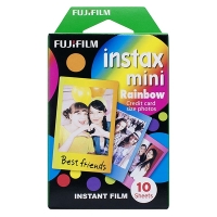 Fujifilm instax mini film Rainbow 10 hojas 16276405 150820