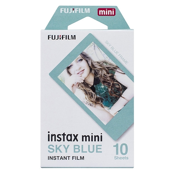 Fujifilm instax mini film Sky Blue 10 hojas 16537055 150825 - 1