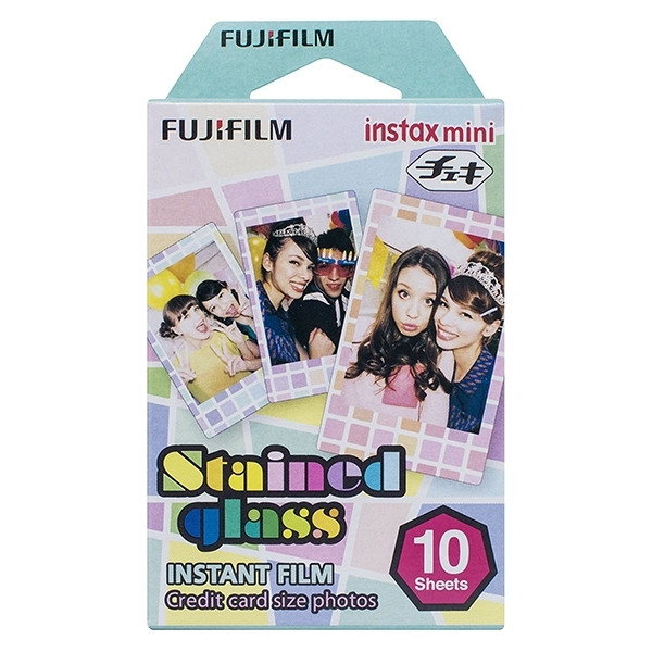 Fujifilm instax mini film Stained Glass 10 hojas 16203733 150822 - 1