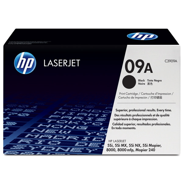 HP 09A (C3909A/ EP-W) toner negro (original) C3909A 032092 - 1