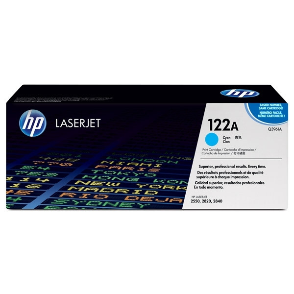 HP 122A (Q3961A) toner cian XL (original) Q3961A 039430 - 1