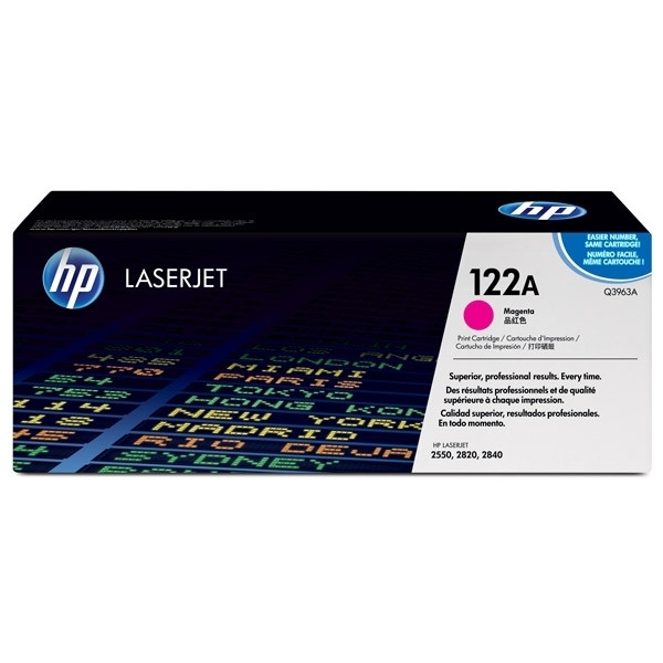 HP 122A (Q3963A) toner magenta XL (original) Q3963A 039450 - 1