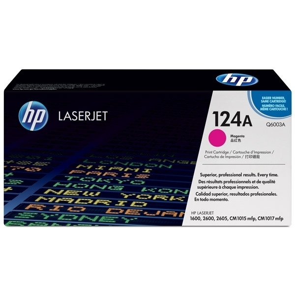 HP 124A (Q6003A) toner magenta (original) Q6003A 039555 - 1