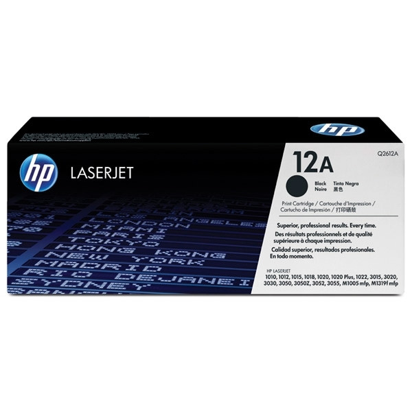 HP 12A (Q2612A) toner negro (original) Q2612A 039250 - 1