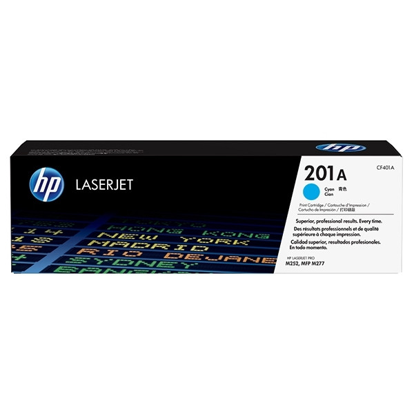 HP 201A (CF401A) toner cian (original) CF401A 054858 - 1