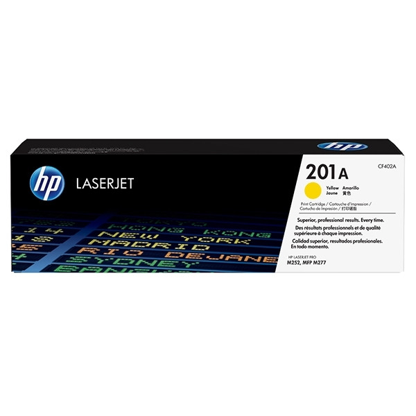 HP 201A (CF402A) toner amarillo (original) CF402A 054862 - 1