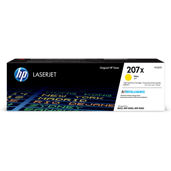 HP 207X (W2212X) toner amarillo XL (original) W2212X 093056 - 1