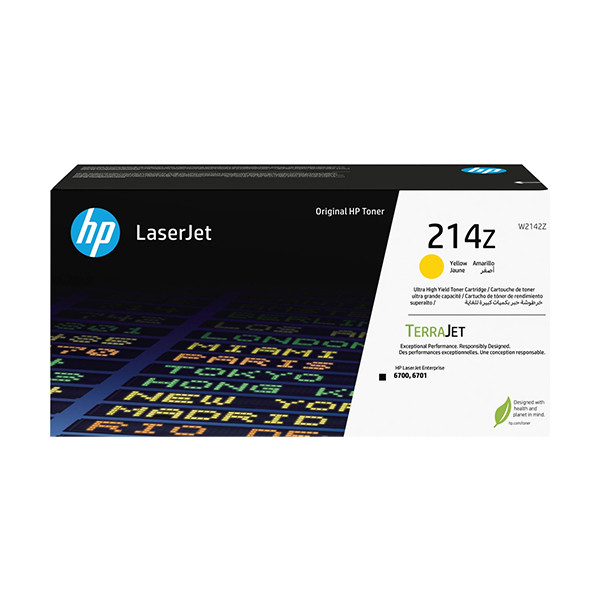 HP 214Z (W2142Z) toner amarillo XXXL (original) W2142Z 133074 - 1