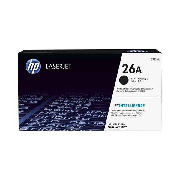 HP 26A (CF226A) toner negro (original) CF226A 054876 - 1