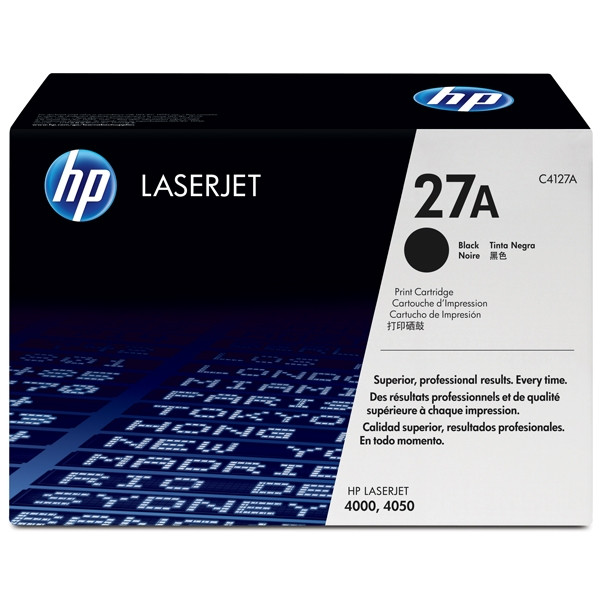 HP 27A (C4127A/EP-52) toner negro (original) C4127A 032127 - 1