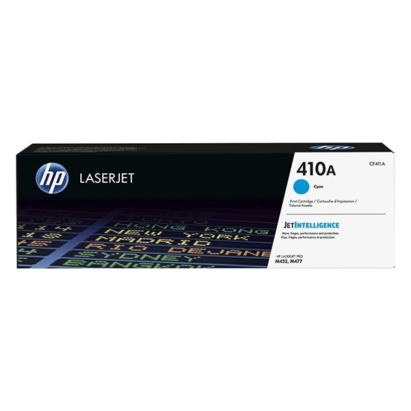 HP 410A (CF411A) toner cian (original) CF411A 054888 - 1