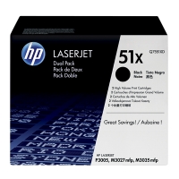 HP 51XD (Q7551XD) 2x toner XL (original) Q7551XD 054084