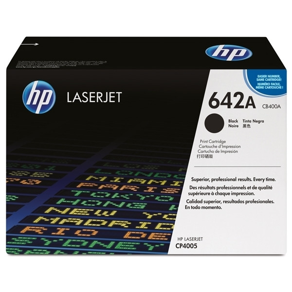 HP 642A (CB400A) toner negro (original) CB400A 039700 - 1