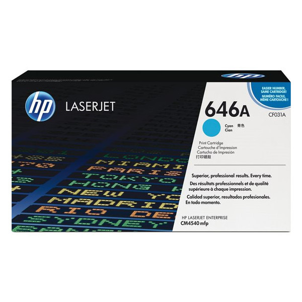 HP 646A (CF031A) toner cian (original) CF031A 039956 - 1