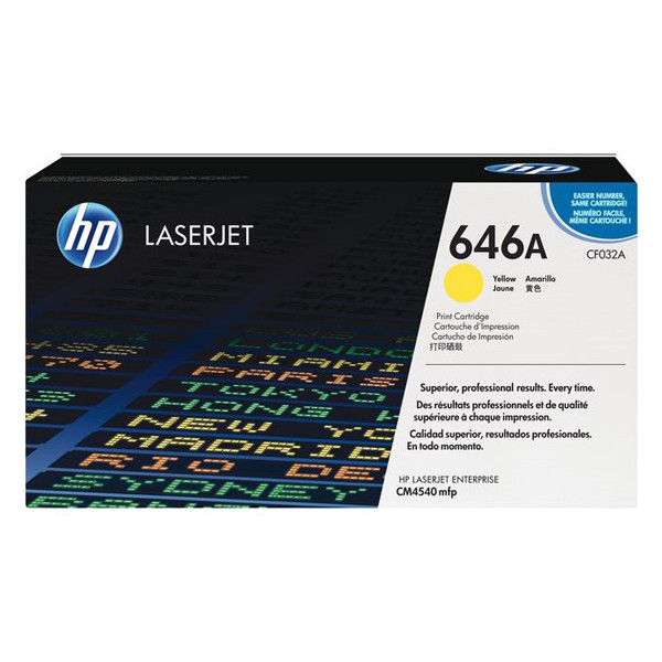 HP 646A (CF032A) toner amarillo (original) CF032A 039958 - 1