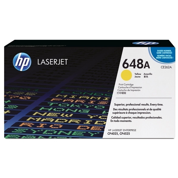 HP 648A (CE262A) toner amarillo (original) CE262A 039898 - 1