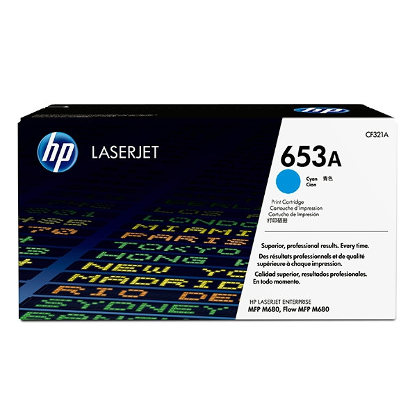 HP 653A (CF321A) toner cian (original) CF321A 054776 - 1