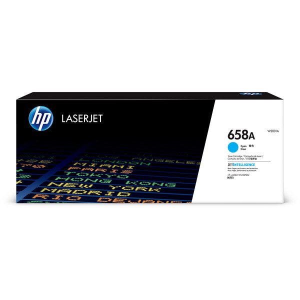 HP 658A (W2001A) toner cian (original) W2001A 055402 - 1