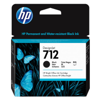 HP 712 (3ED71A) cartucho negro XL (original) 3ED71A 093114