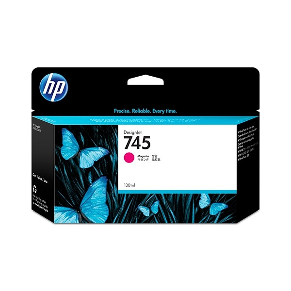 HP 745 (F9J95A) cartucho de tinta magenta (original) F9J95A 055086 - 1