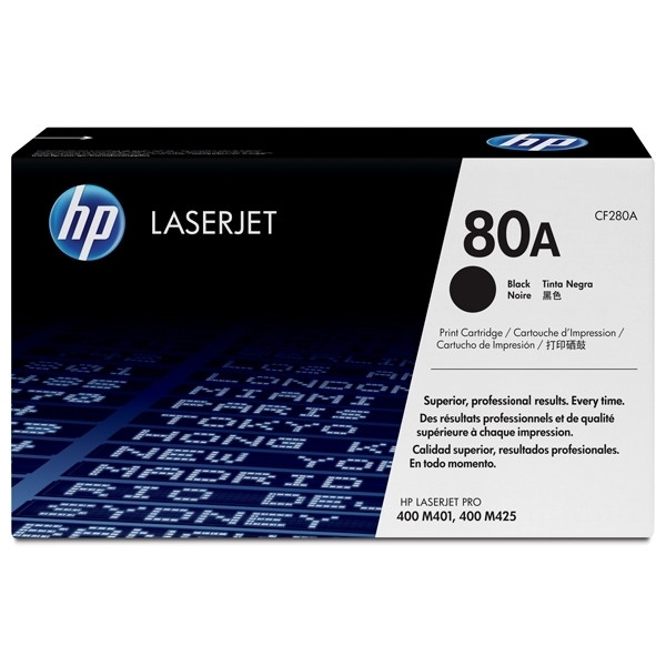 HP 80A (CF280A) toner negro (original) CF280A 054112 - 1