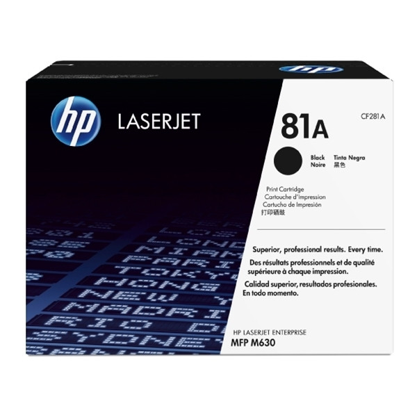 HP 81A (CF281A) toner negro (original) CF281A 054812 - 1