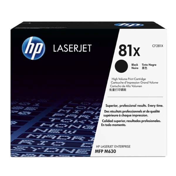 HP 81X (CF281X) toner negro XL (original) CF281X 054814 - 1