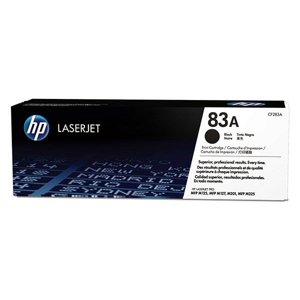 HP 83A (CF283A) toner negro (original) CF283A 054758 - 1