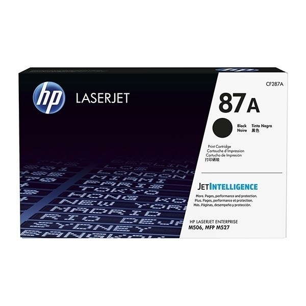 HP 87A (CF287A) toner negro (original) CF287A 054880 - 1