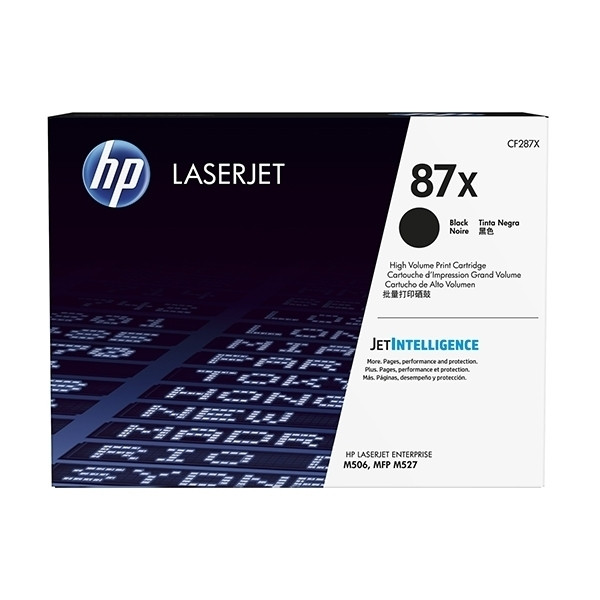 HP 87X (CF287X) toner negro XL (original) CF287X 054882 - 1