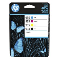 HP 934/935 (6ZC72AE) Pack ahorro negro/cian/magenta/amarillo (original) 6ZC72AE 044714