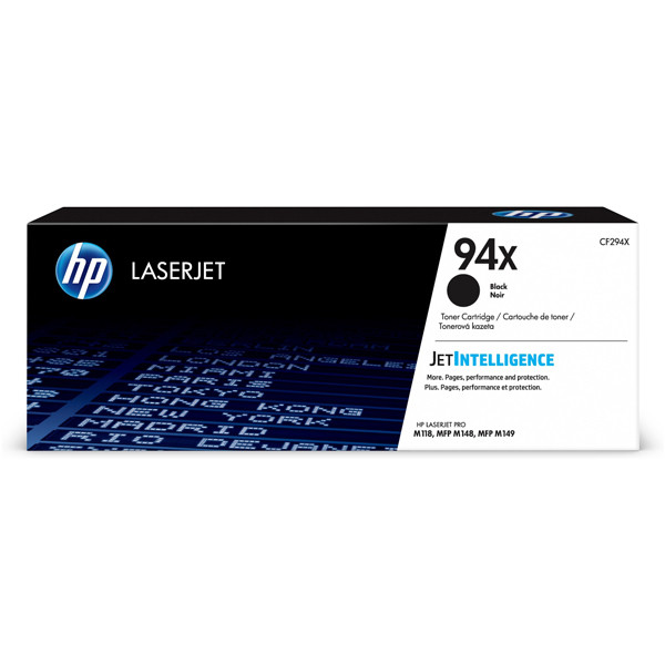 HP 94X (CF294X) toner negro XL (original) CF294X 054290 - 1