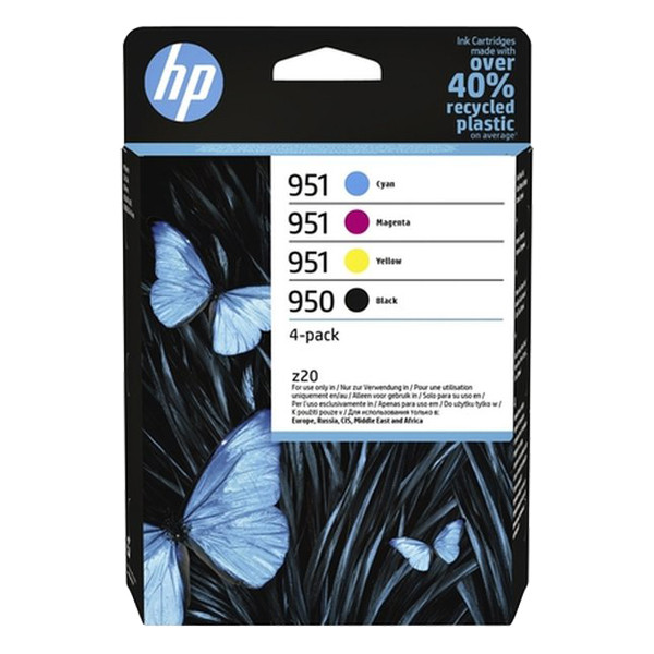 HP 950/951 (6ZC65AE) multipack negro/cian/magenta/amarillo (original) 6ZC65AE 093132 - 1