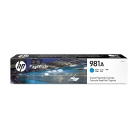 HP 981A (J3M68A) cartucho de tinta cian (original) J3M68A 044560