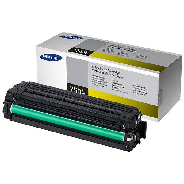 HP SU502A toner amarillo (antes Samsung CLT-Y504S) (original) SU502A 092706 - 1