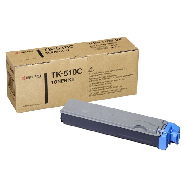 Kyocera TK-510C toner cian (original) 1T02F3CEU0 032762 - 1