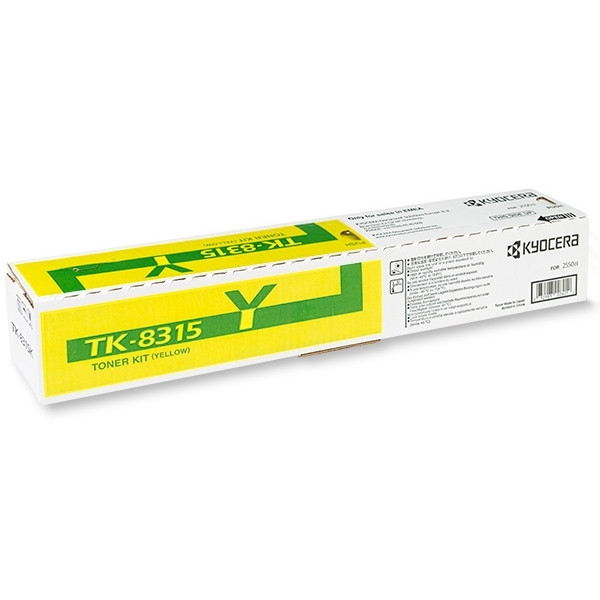 Kyocera TK-8315Y toner amarillo (original) 1T02MVANL0 079402 - 1