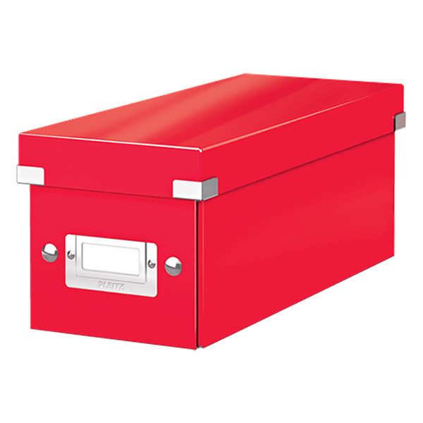 Leitz 6041 WOW Caja de CD roja 60410026 227659 - 1