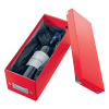 Leitz 6041 WOW Caja de CD roja 60410026 227659 - 3