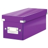 Leitz 6041 WOW caja de CD violeta