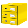 Leitz 6048 WOW cajonera amarillo (3 cajones)