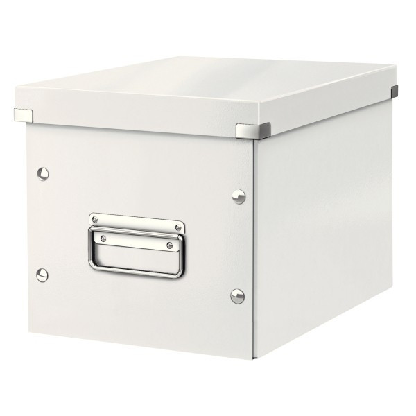 Leitz 6109 cube caja de almacenamiento mediana blanca 61090001 226075 - 1